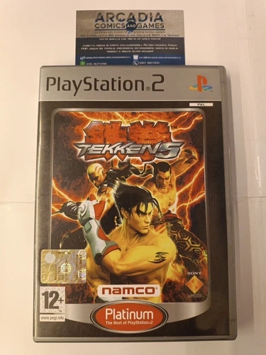 Tekken 5 Platinum Playstation 2 PS2 Versione Italiana